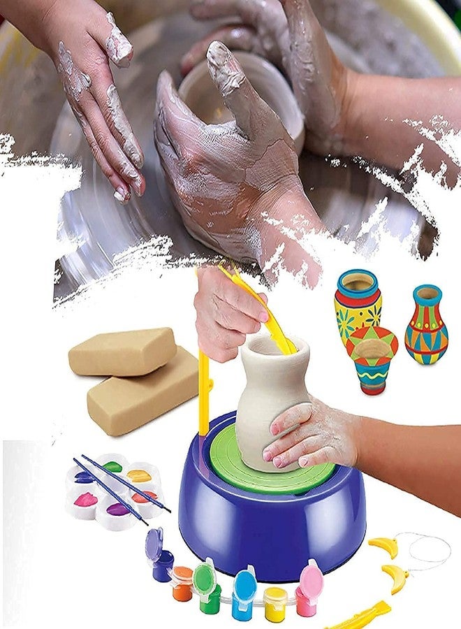 OANGO Art Pottery Wheel Set for Kids | Pottery Wheel for Kids with Clay | Pottery Wheel Game | Pottery Set | Pottery Set for KidsMulti - Image 2